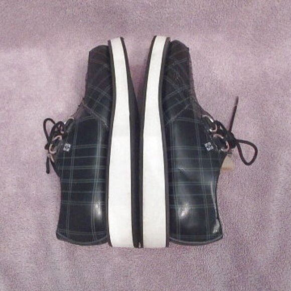 Vintage TUK Original OG Size 7 CREEPERS Perforated LEATHER Shoes PUNK Goth ROCK - Picture 8 of 12